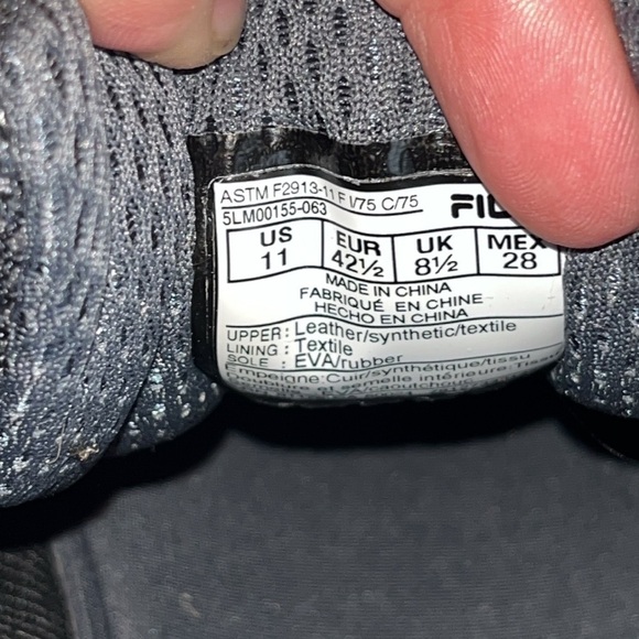 Fila Memory Reckoning 9 Women's Composite Toe Slip-Resistant Shoe size 11 - Picture 8 of 9